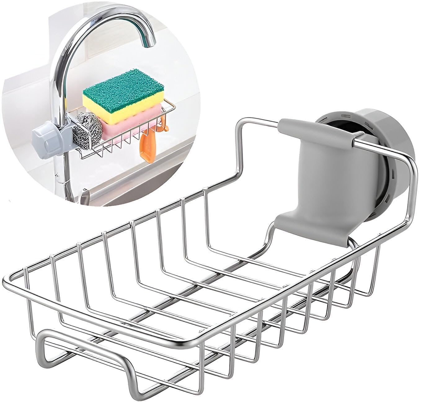 Stainless Steel Sink Caddy Organizer